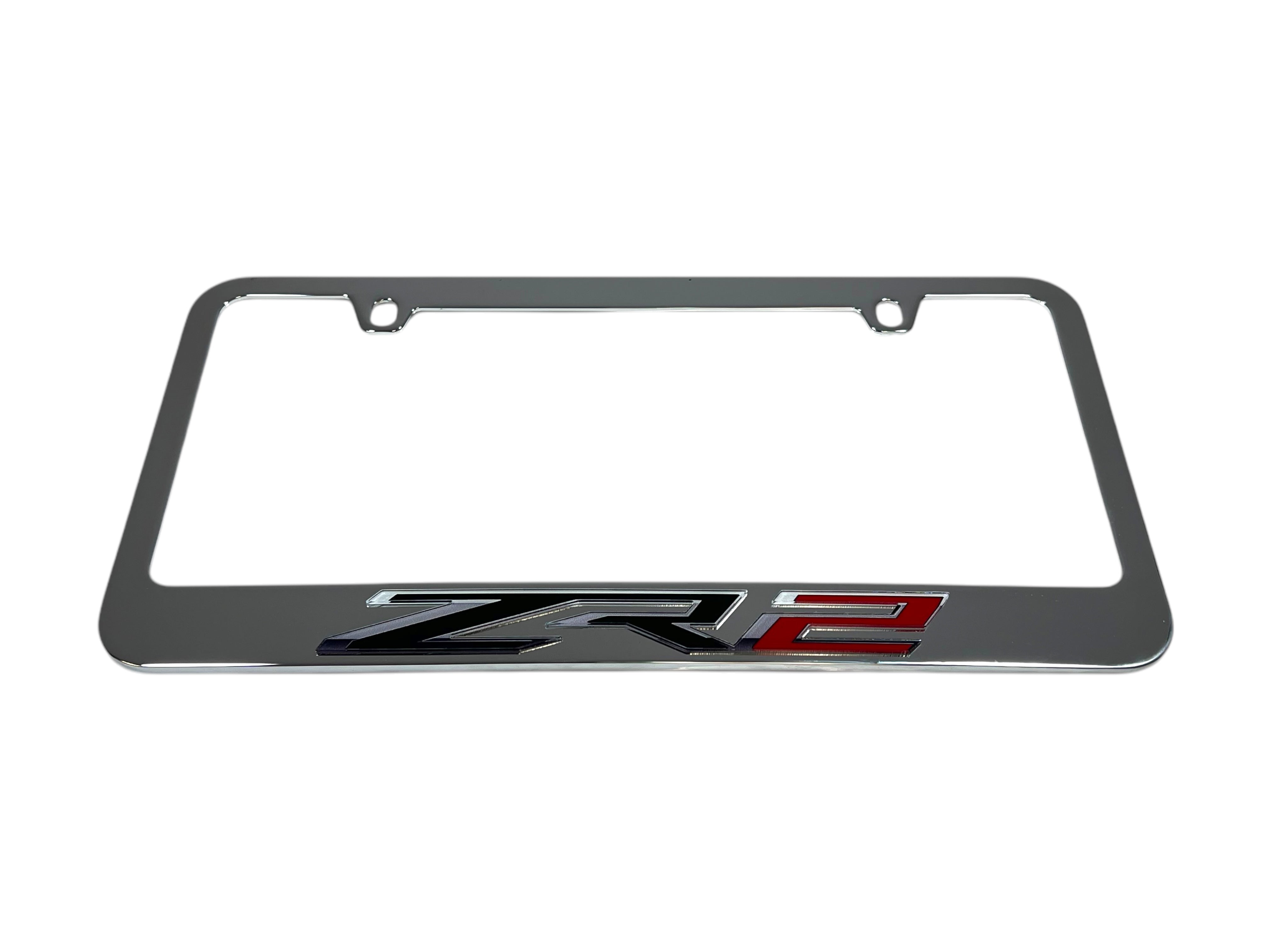Chevrolet ZR2 Chrome License Plate Frame