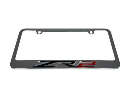 Chevrolet ZR2 Chrome License Plate Frame