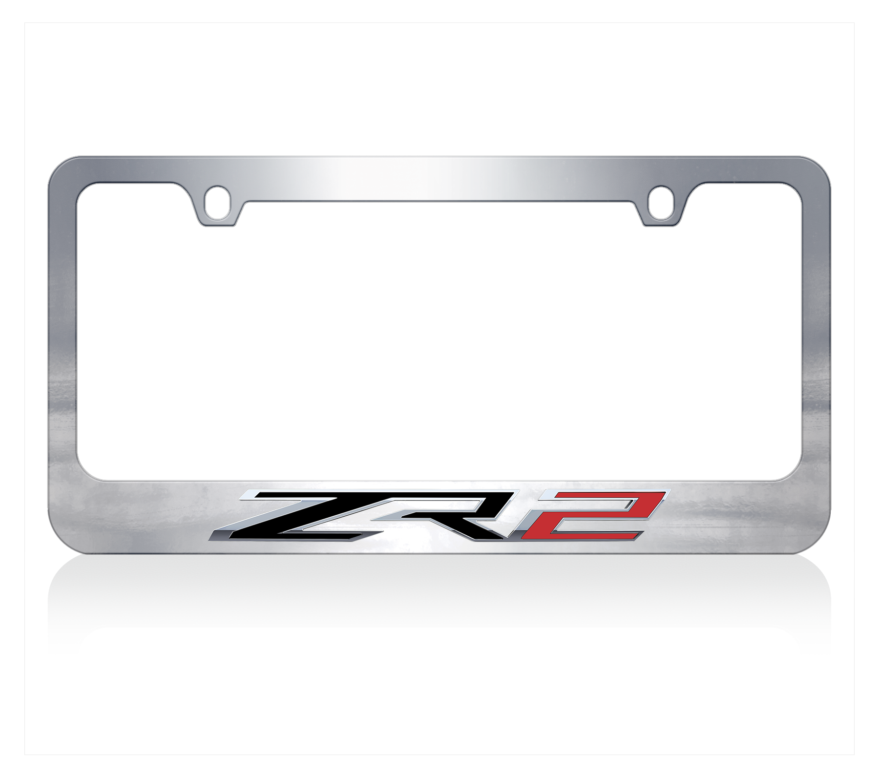 Chevrolet ZR2 Chrome License Plate Frame