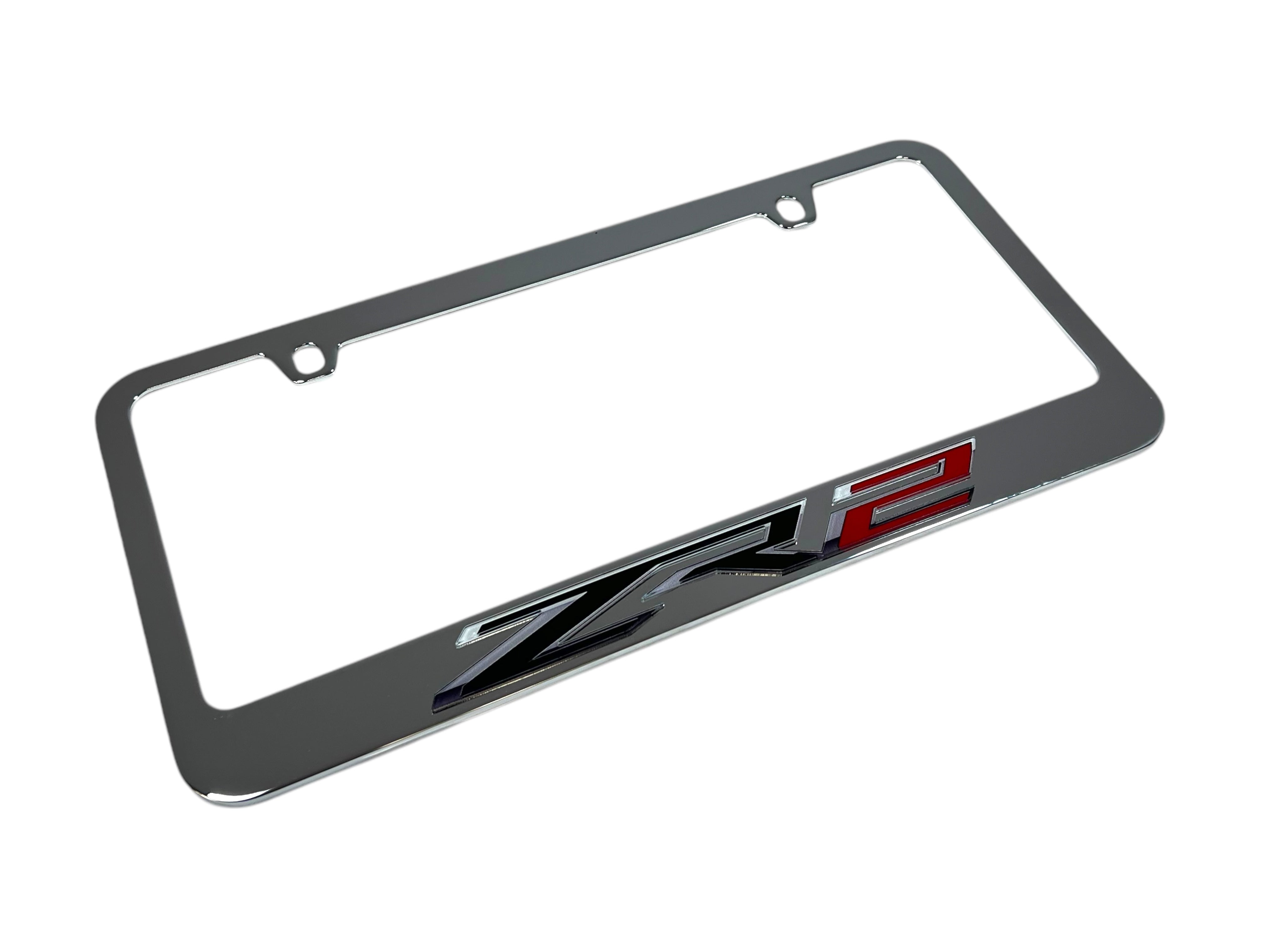 Chevrolet ZR2 Chrome License Plate Frame