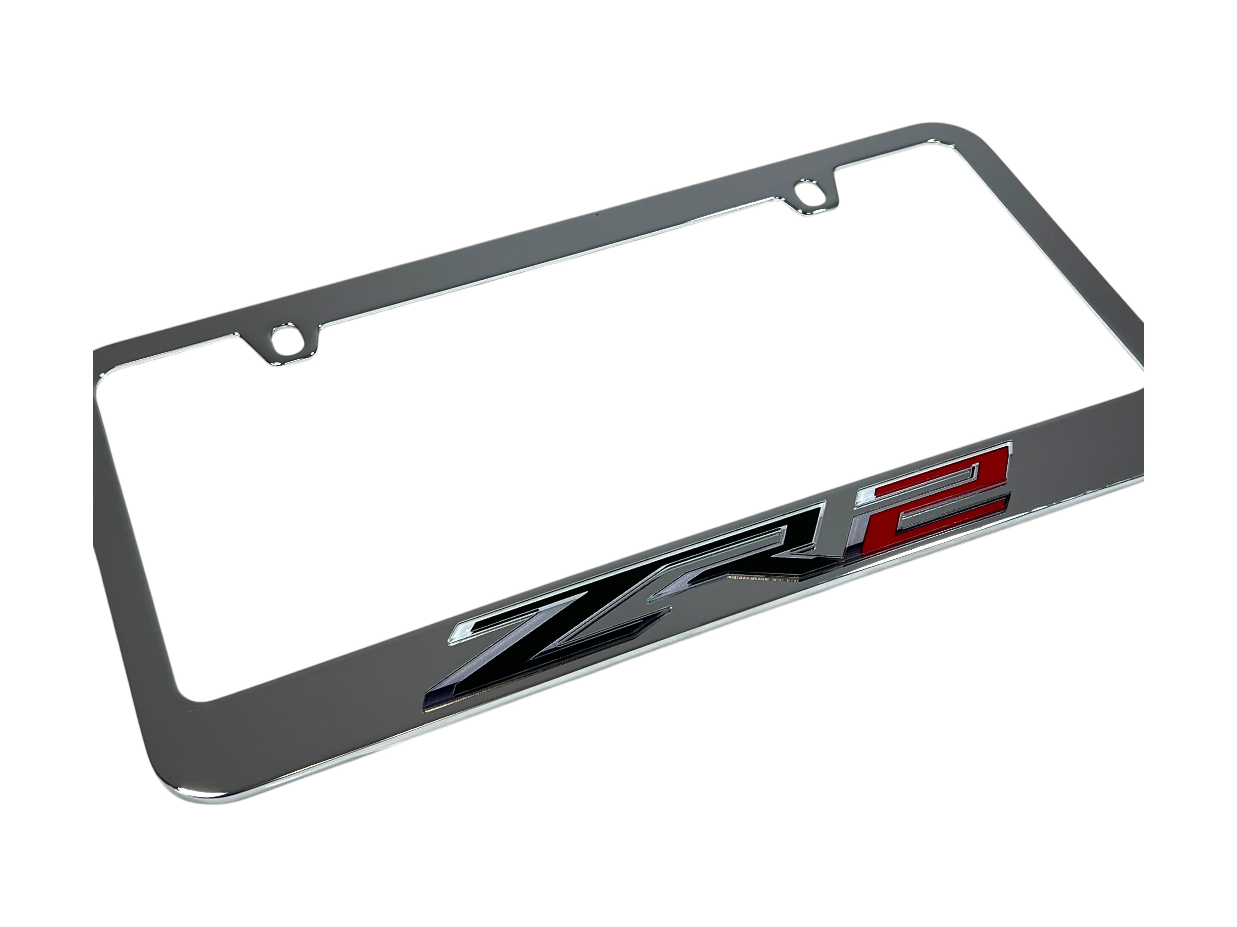 Chevrolet ZR2 Chrome License Plate Frame