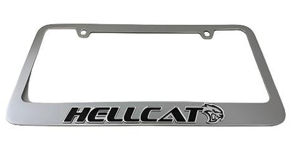 Dodge Hellcat Chrome License Plate Frame