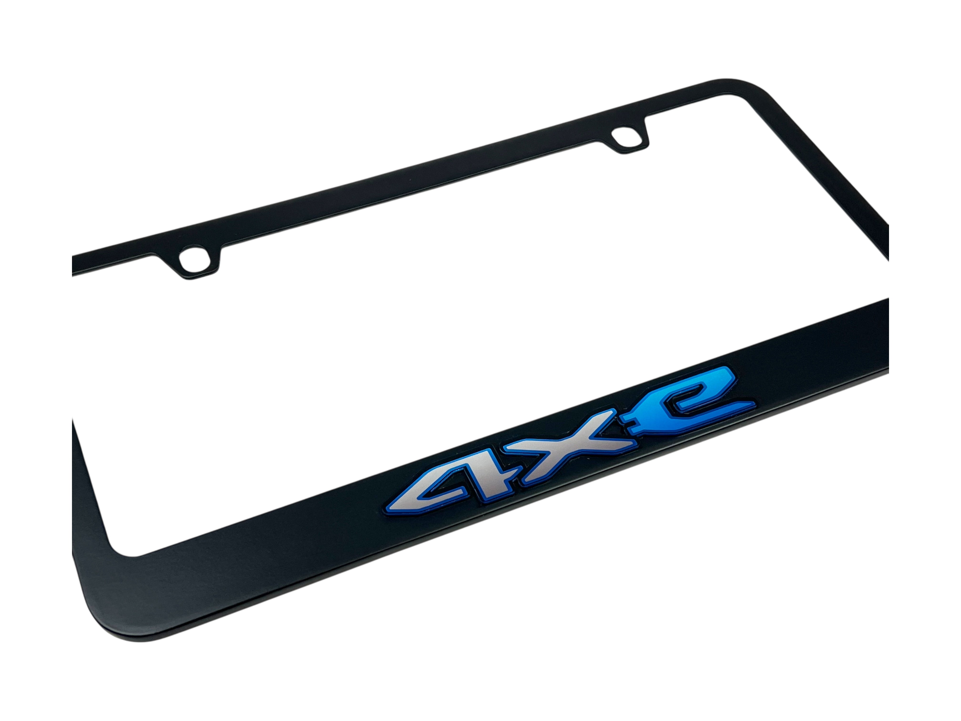 Jeep 4XE Black License Plate Frame