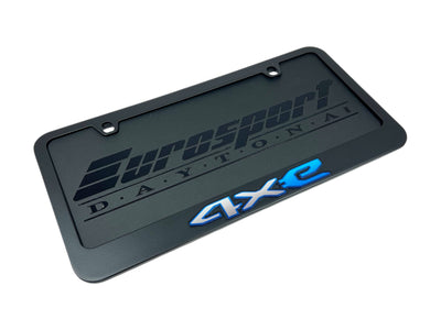 Jeep 4XE Black License Plate Frame
