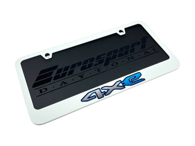 Jeep 4XE White License Plate Frame