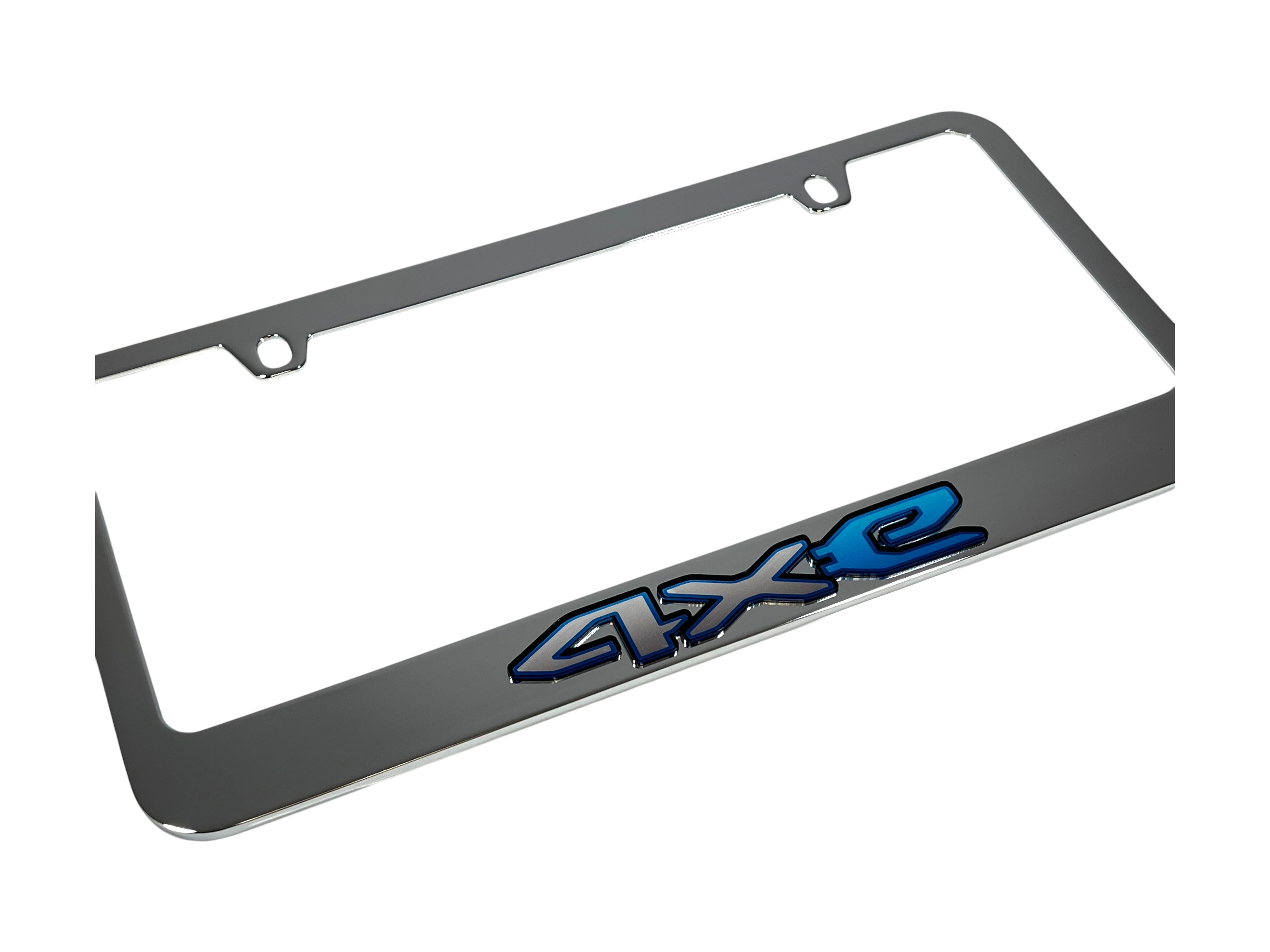 Jeep 4XE Chrome License Plate Frame