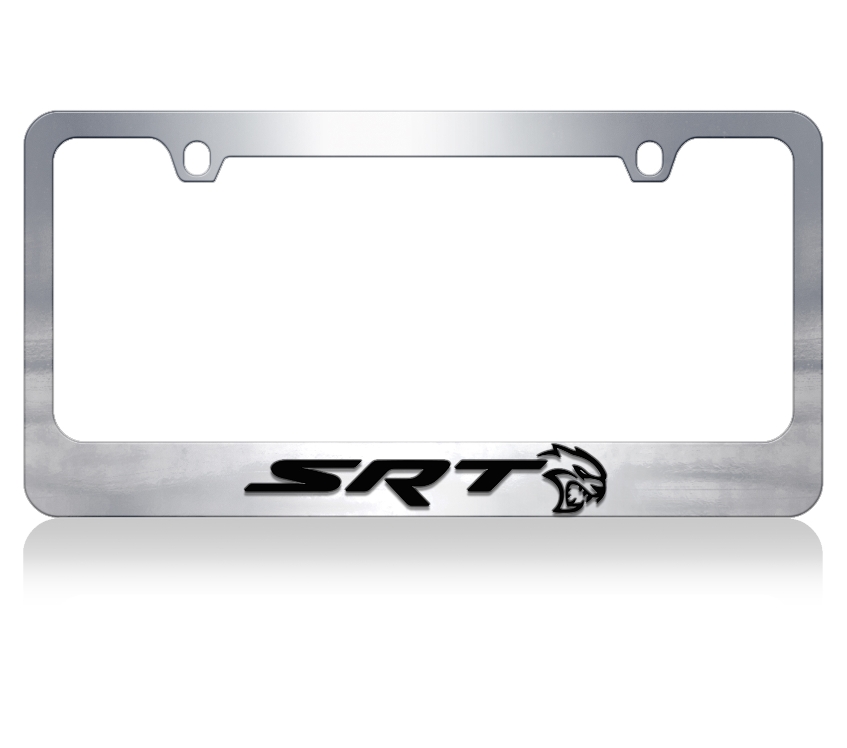 Dodge SRT Hellcat Chrome License Plate