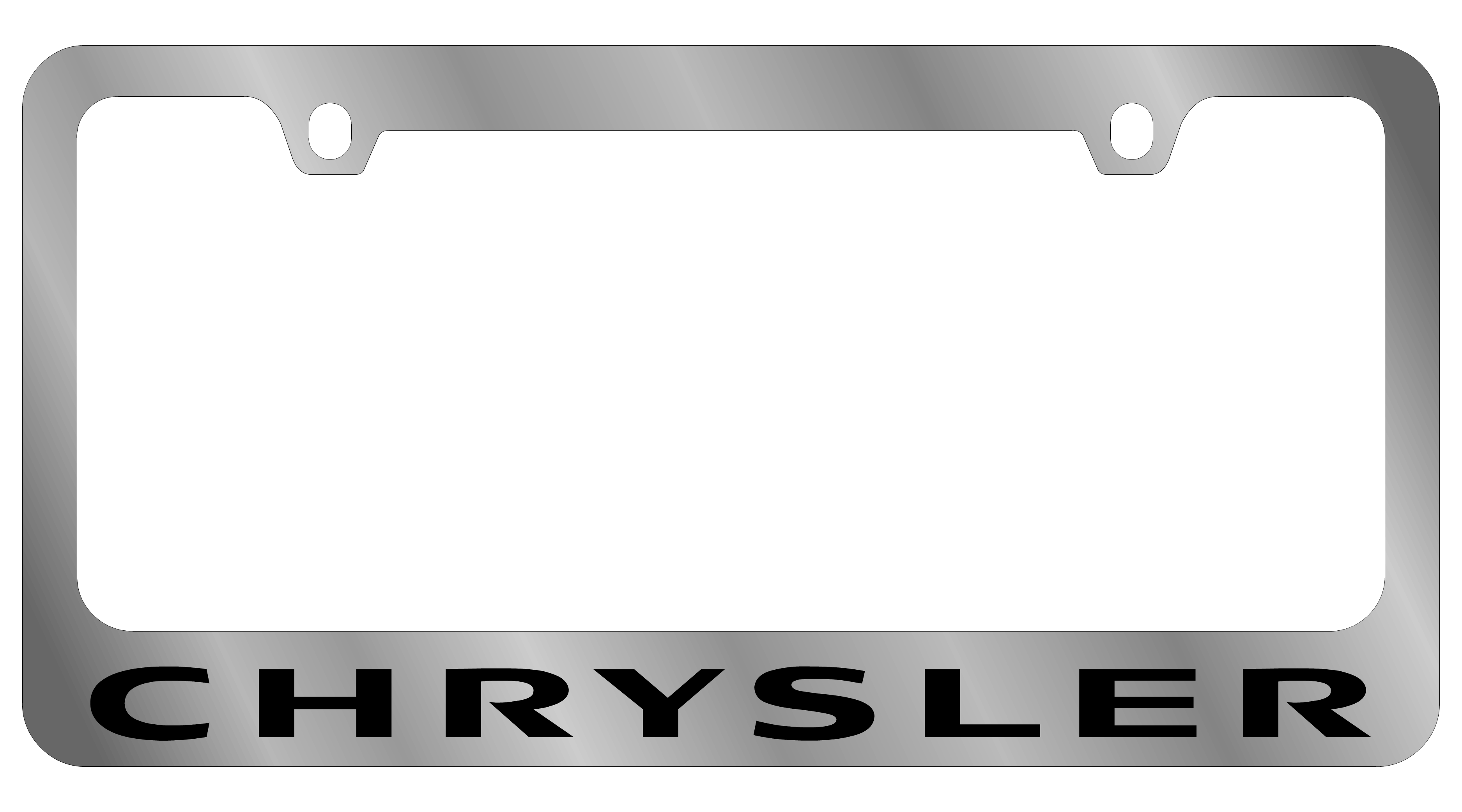 Chrysler Chrome License Plate Frame