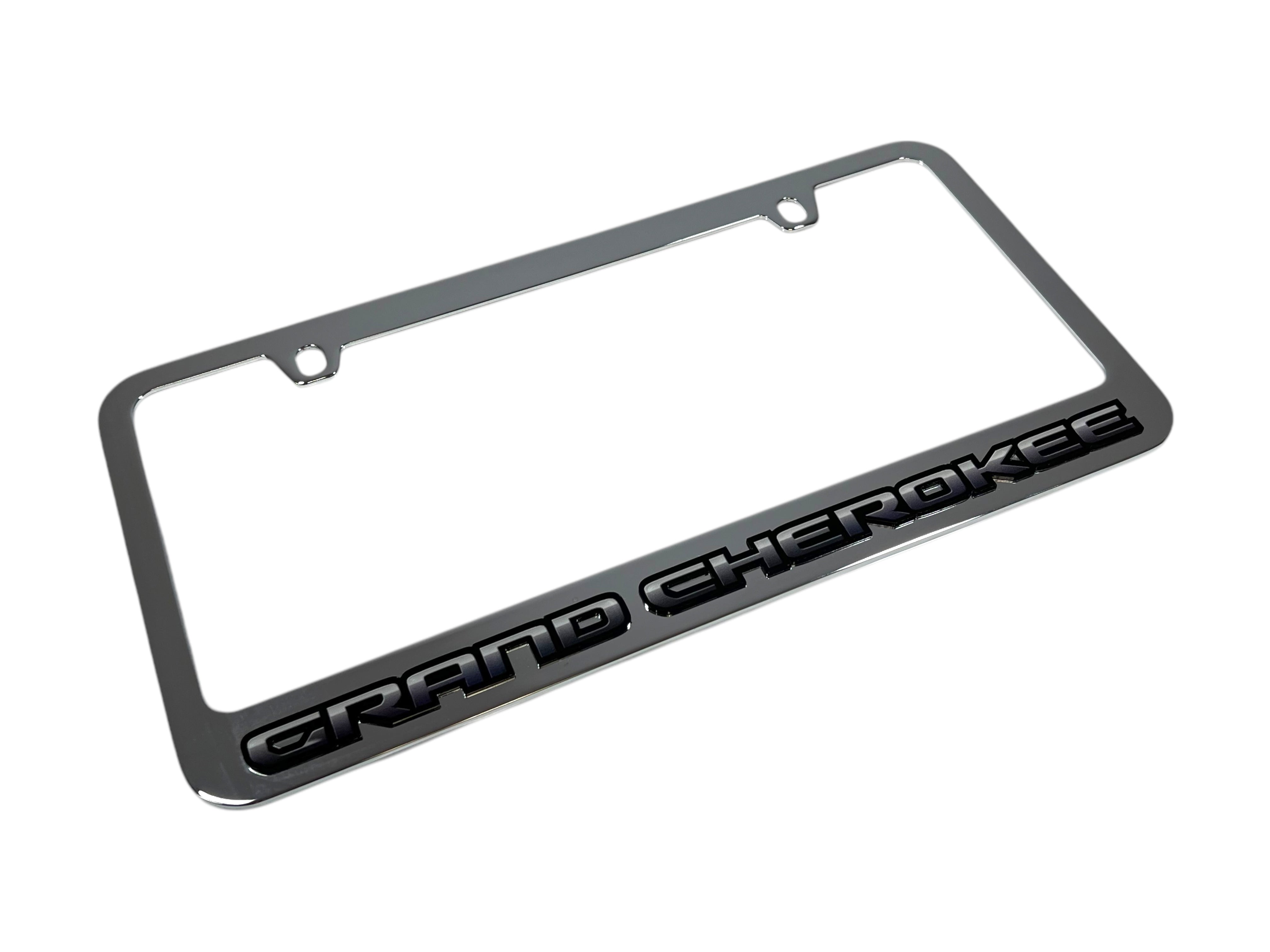 Jeep Grand Cherokee Chrome License Plate Frame