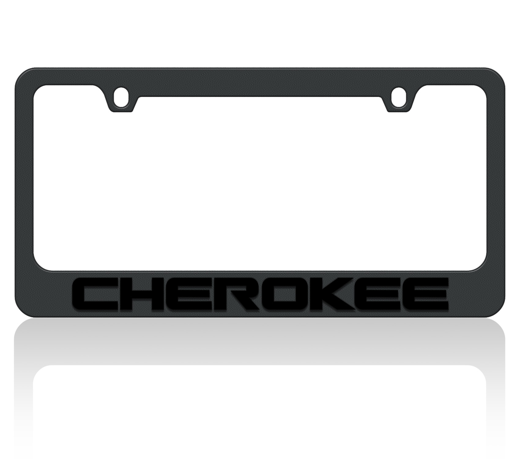 a black license plate frame with the word chevrolet on it