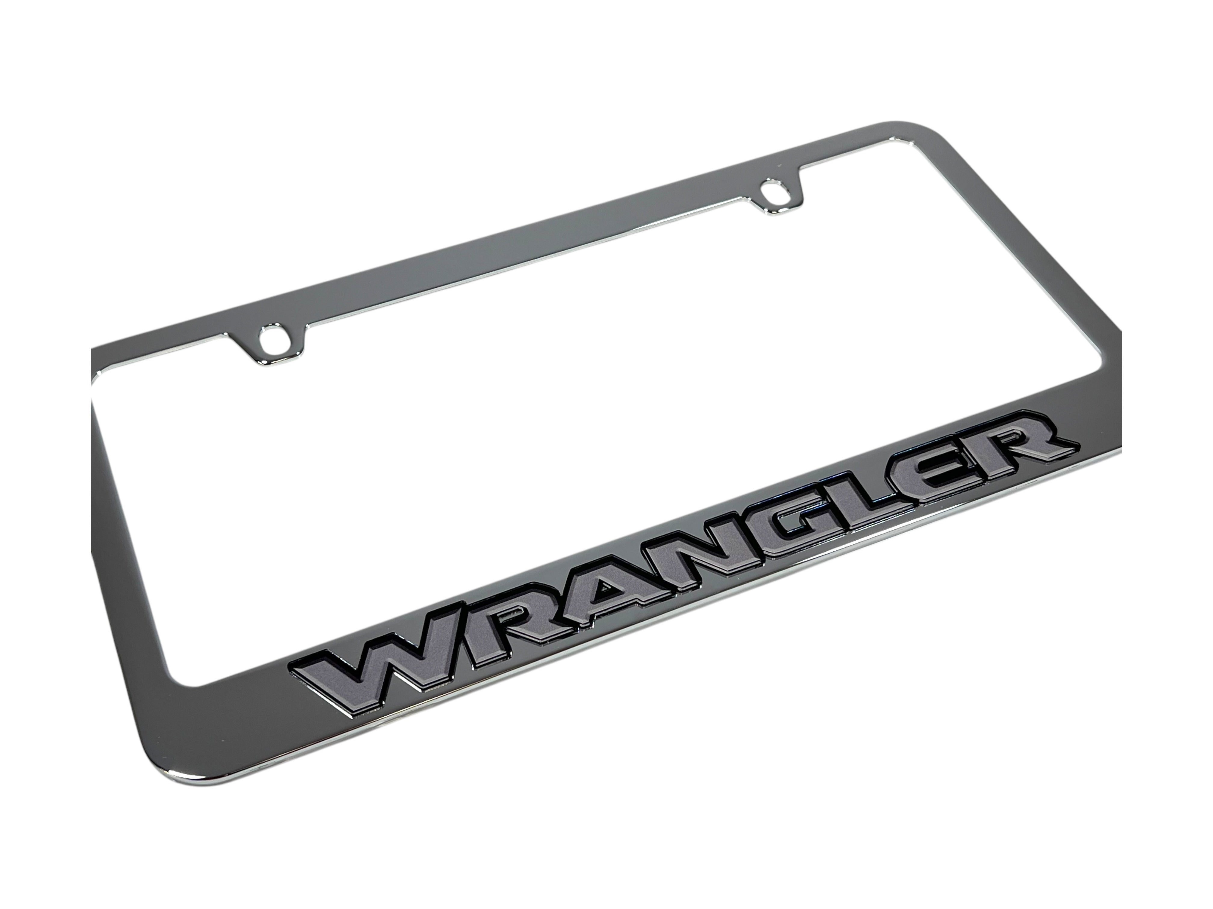 Jeep Wrangler Chrome License Plate Frame