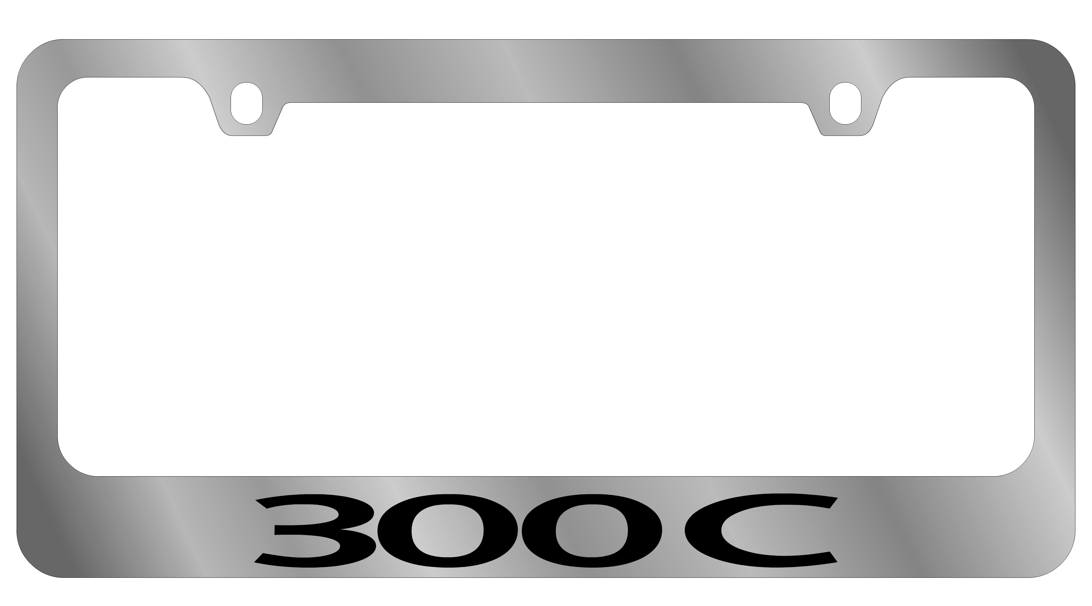 Chrysler 300C Chrome License Plate Frame