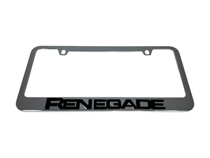 Jeep Renegade Chrome License Plate Frame