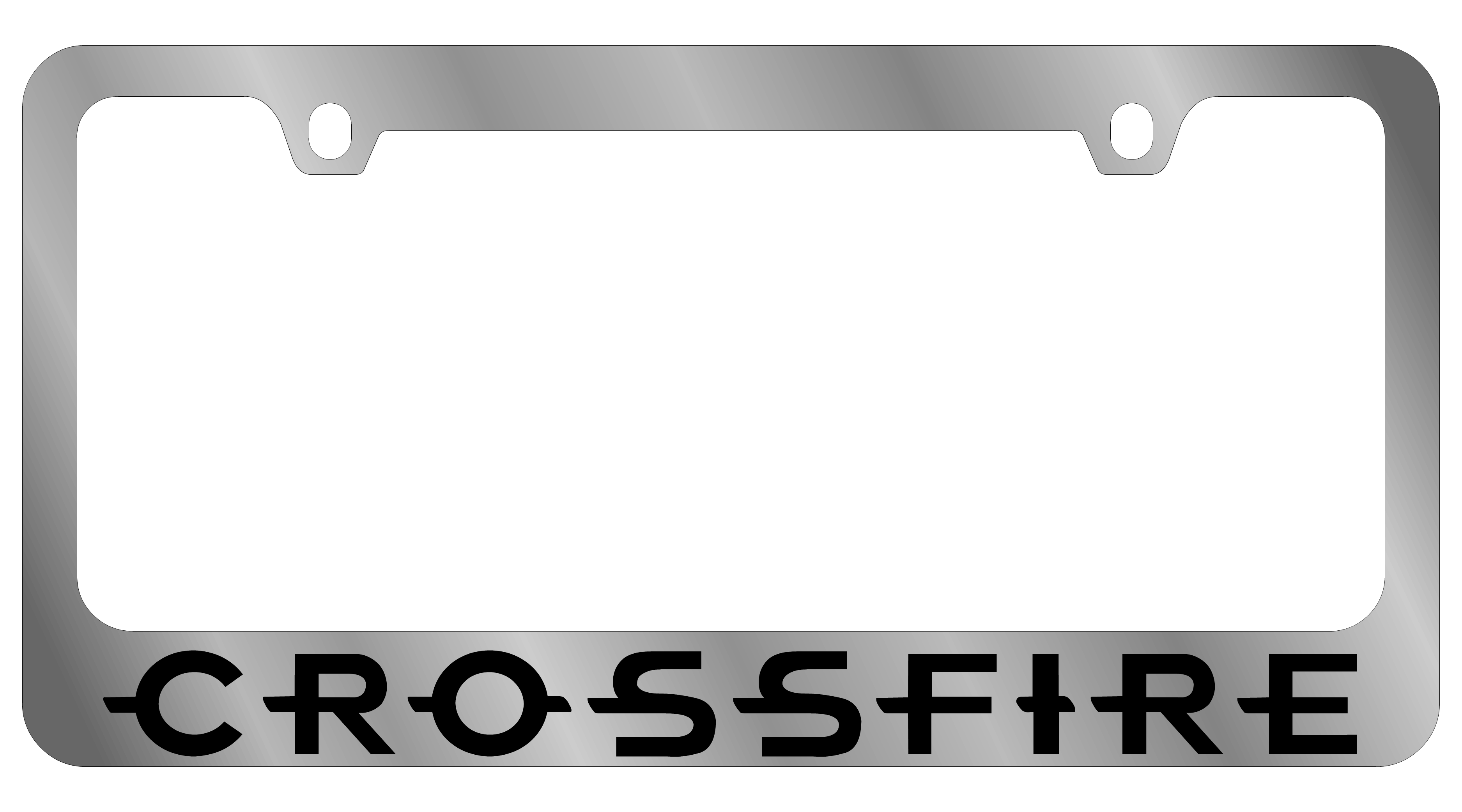 Chrysler Crossfire Chrome License Plate Frame