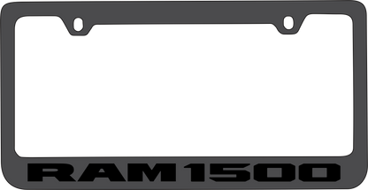 Ram 1500 Black License Plate Frame