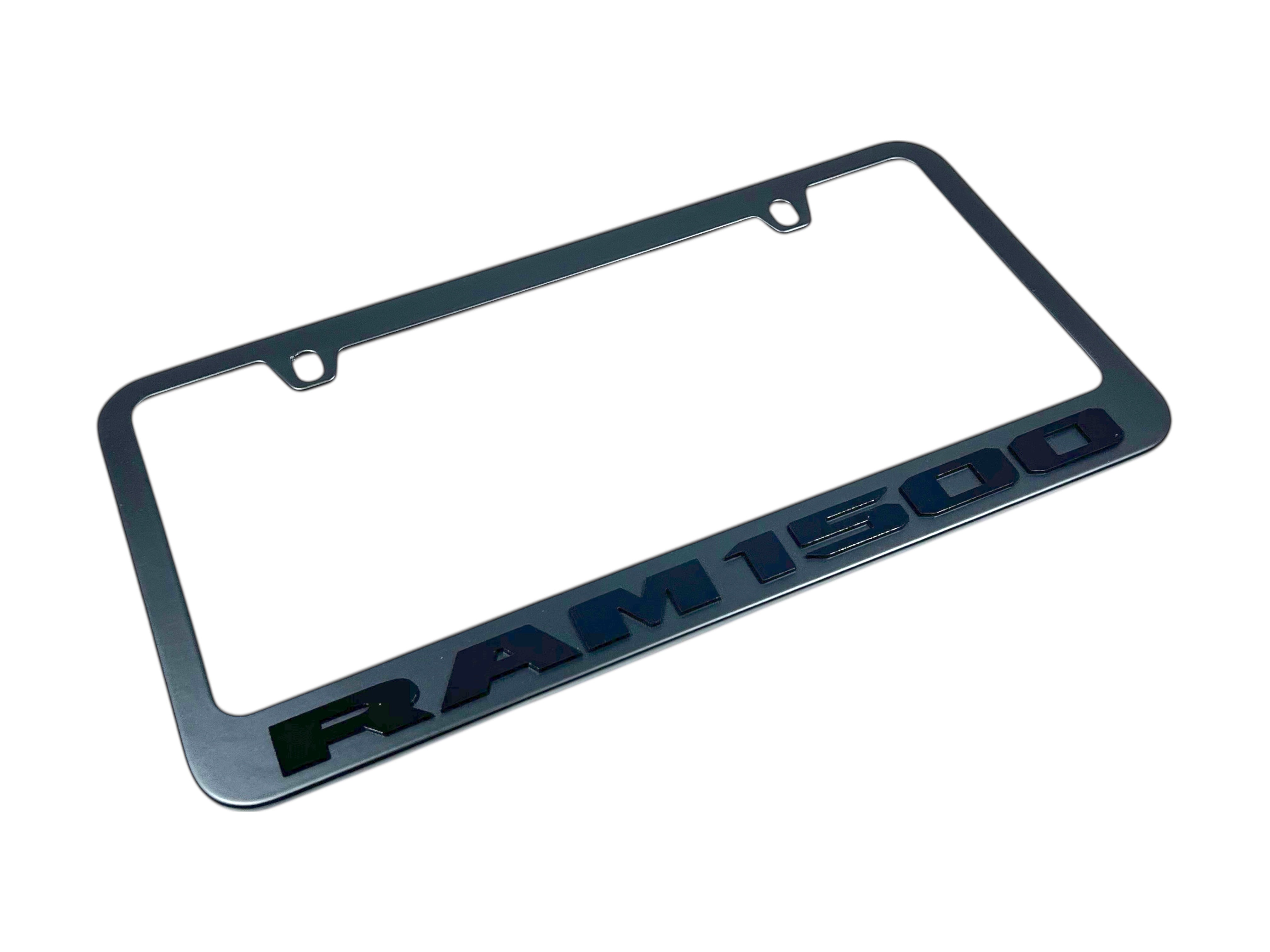 Ram 1500 Black License Plate Frame