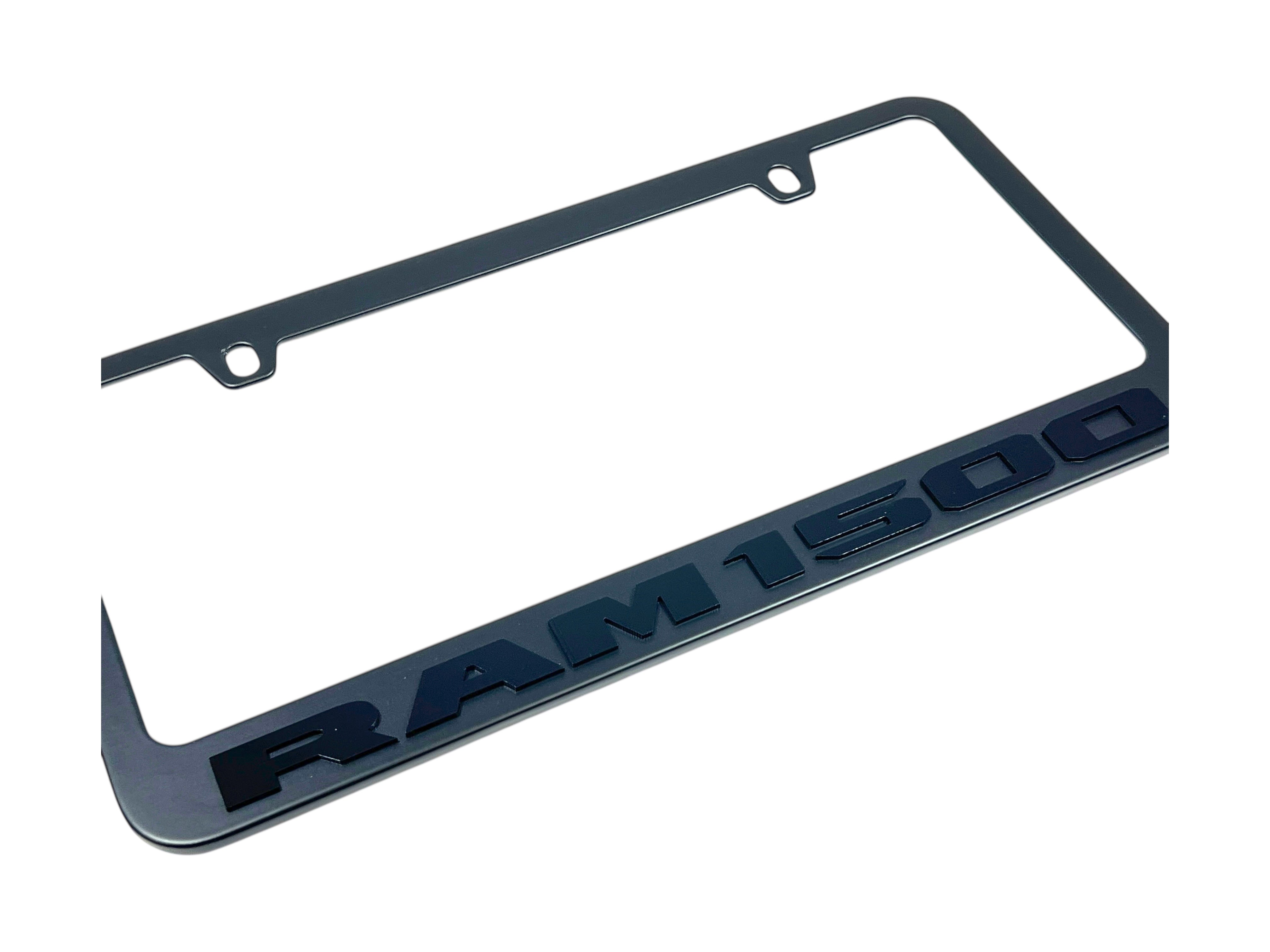 Ram 1500 Black License Plate Frame