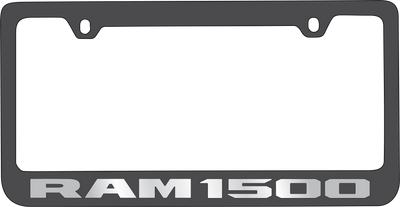 Ram 1500 Black License Plate Frame