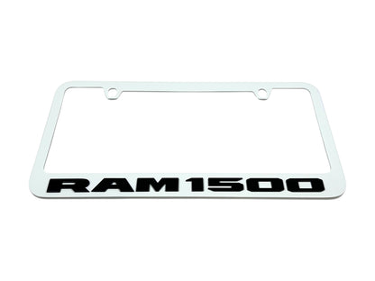 Ram 1500 White License Plate Frame