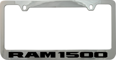Ram 1500 Chrome License Plate Frame