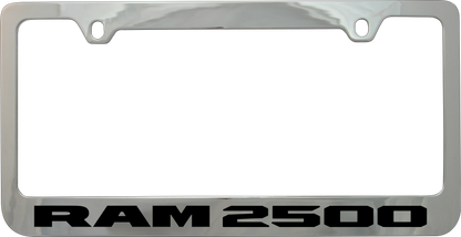 Ram 2500 Chrome License Plate Frame