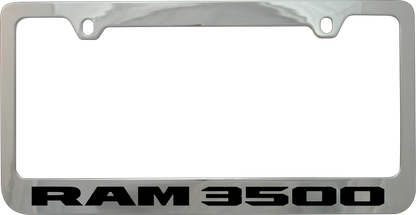 Ram 3500 Chrome License Plate Frame
