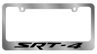 Dodge SRT-4 Chrome License Plate Frame