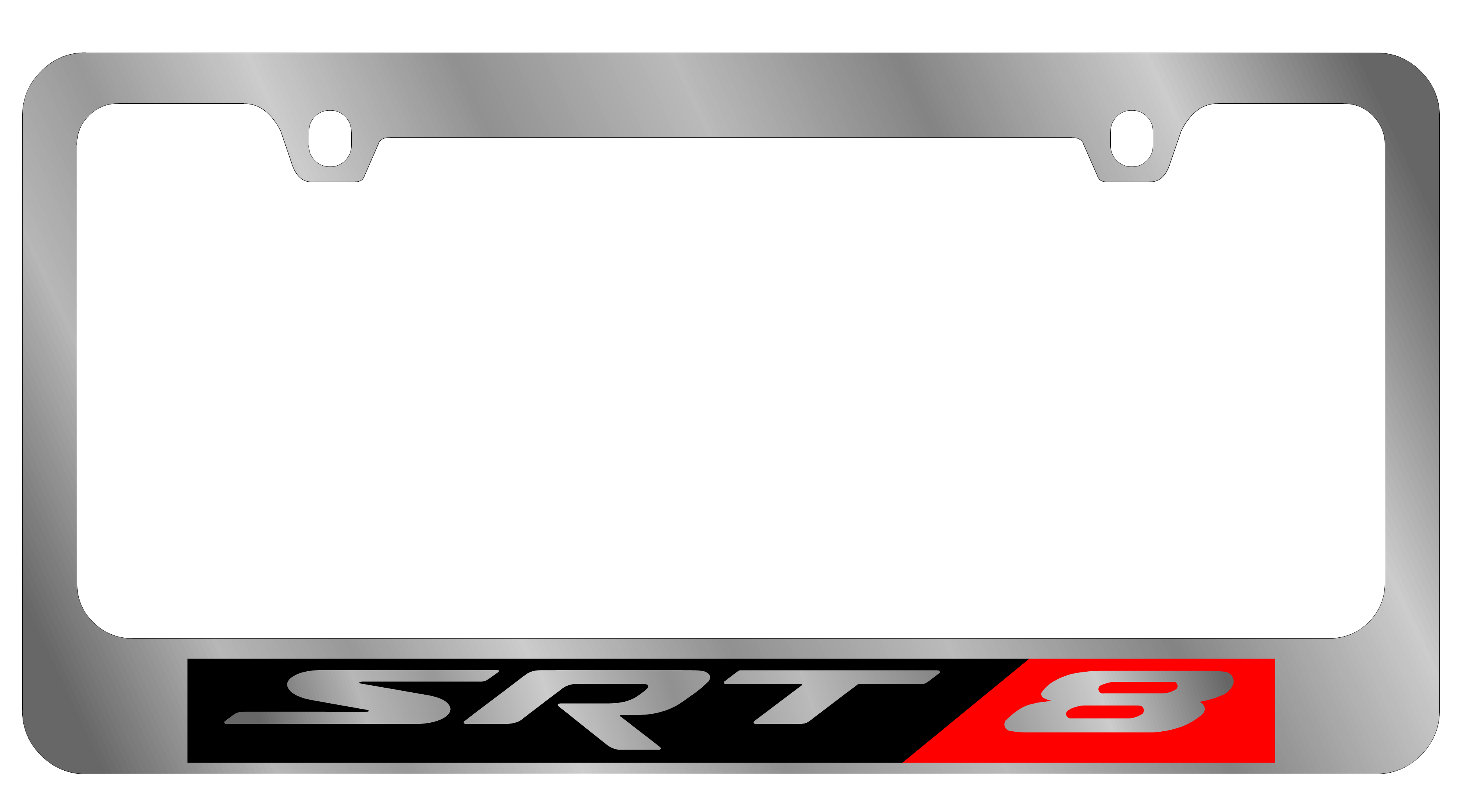 Mopar SRT-8 Chrome License Plate Frame