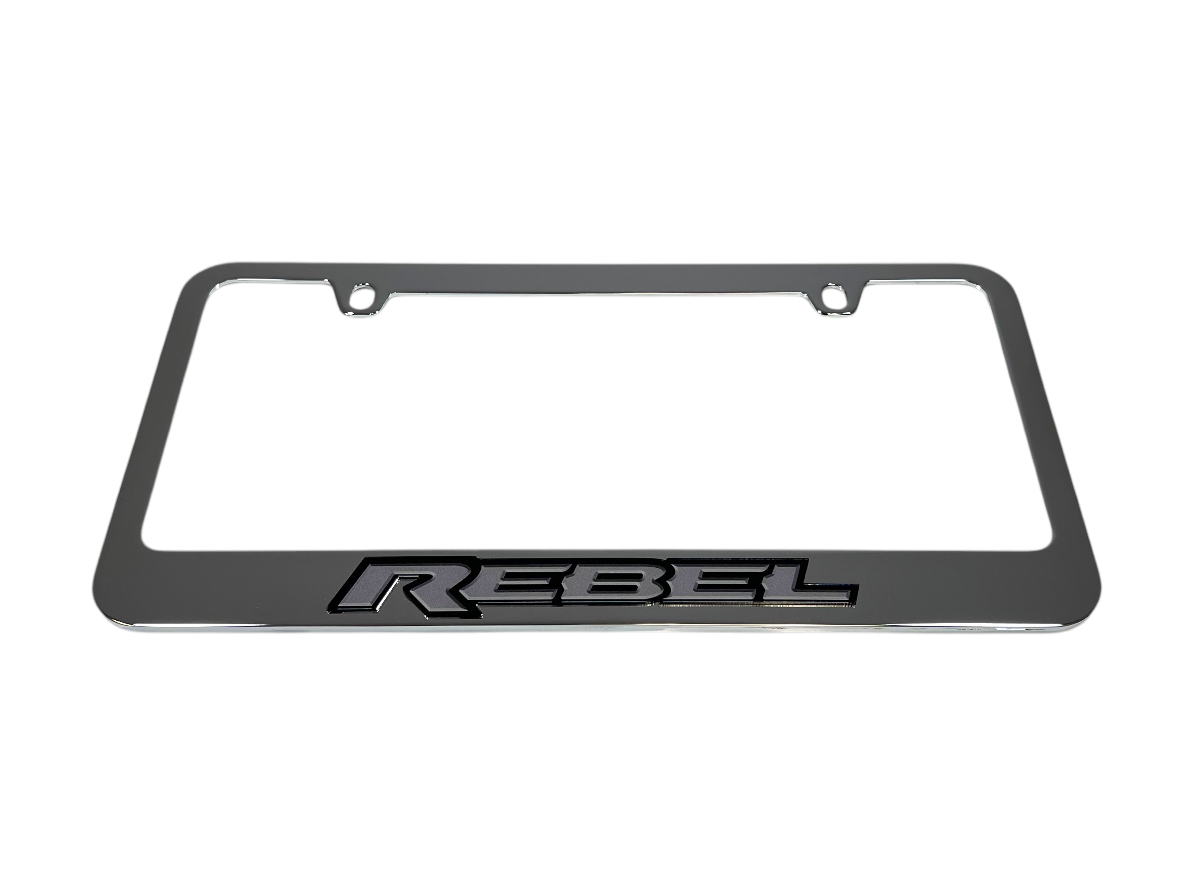 Ram Rebel Chrome License Plate Frame