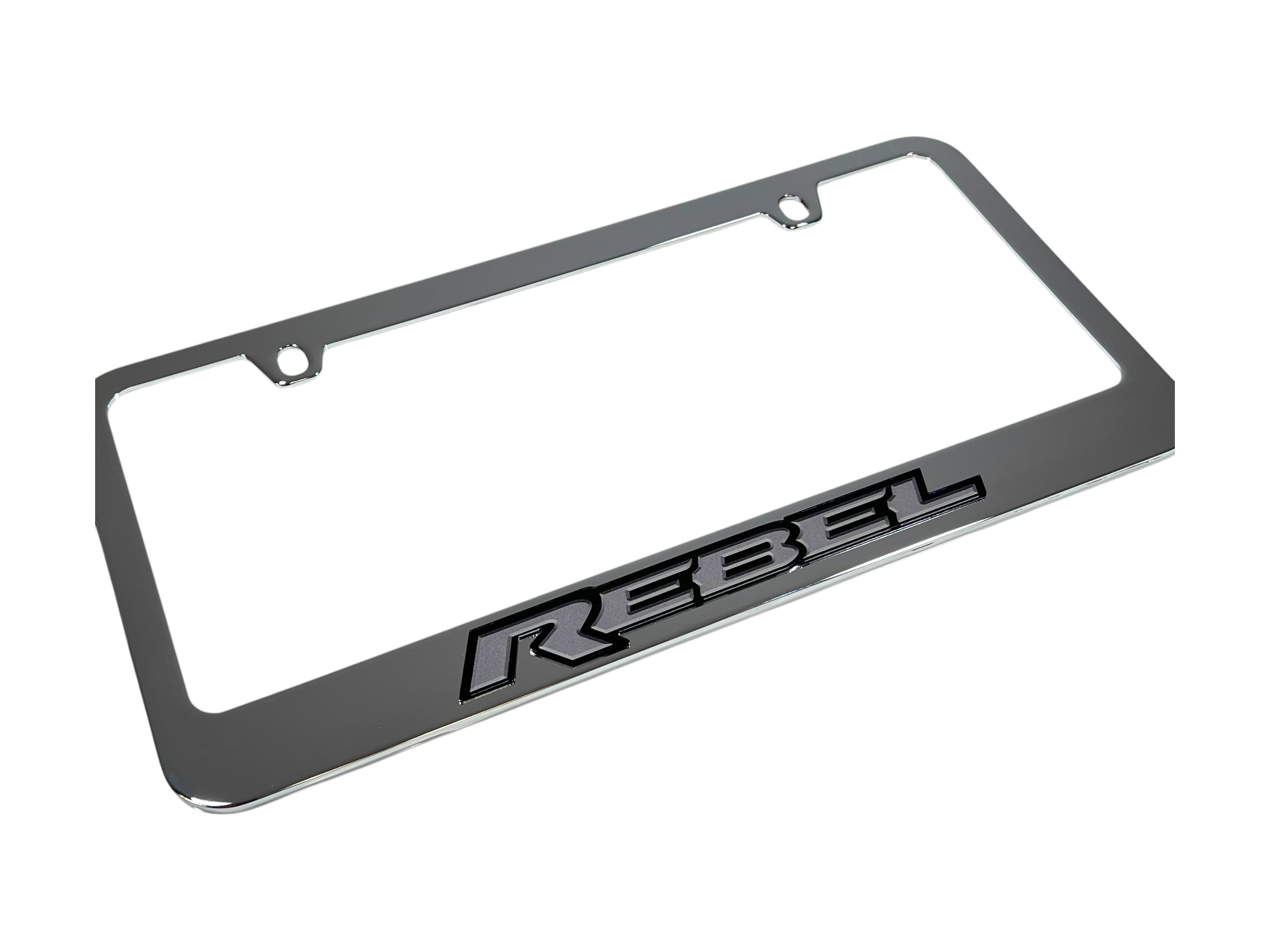 Ram Rebel Chrome License Plate Frame