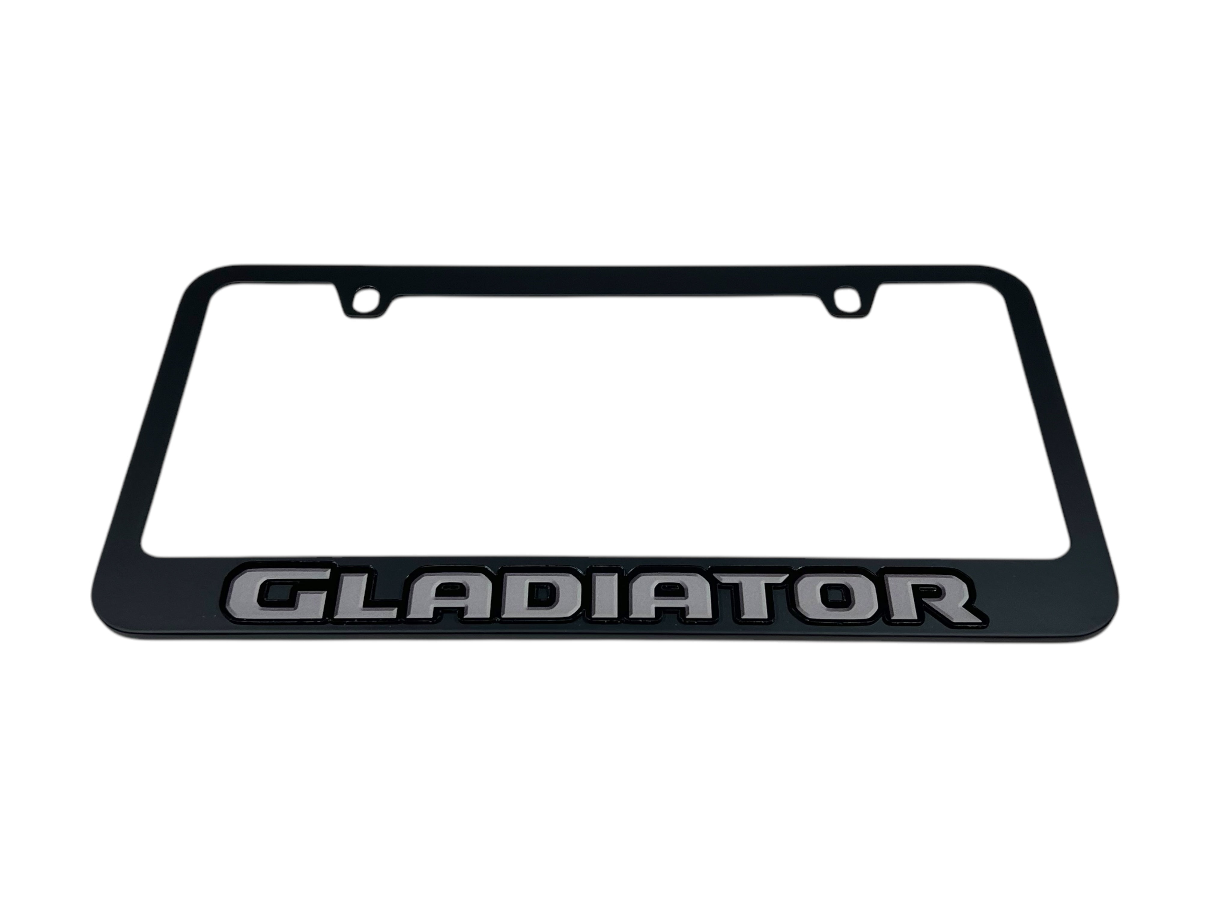 Jeep Gladiator Black License Plate Frame