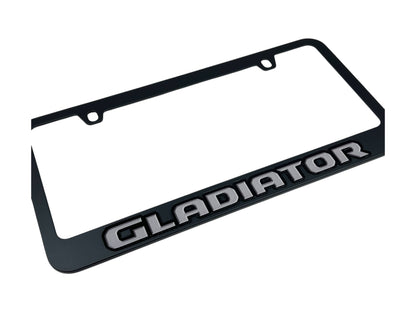 Jeep Gladiator Black License Plate Frame