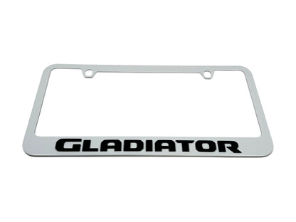 Jeep Gladiator White License Plate Frame