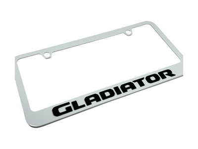 Jeep Gladiator White License Plate Frame