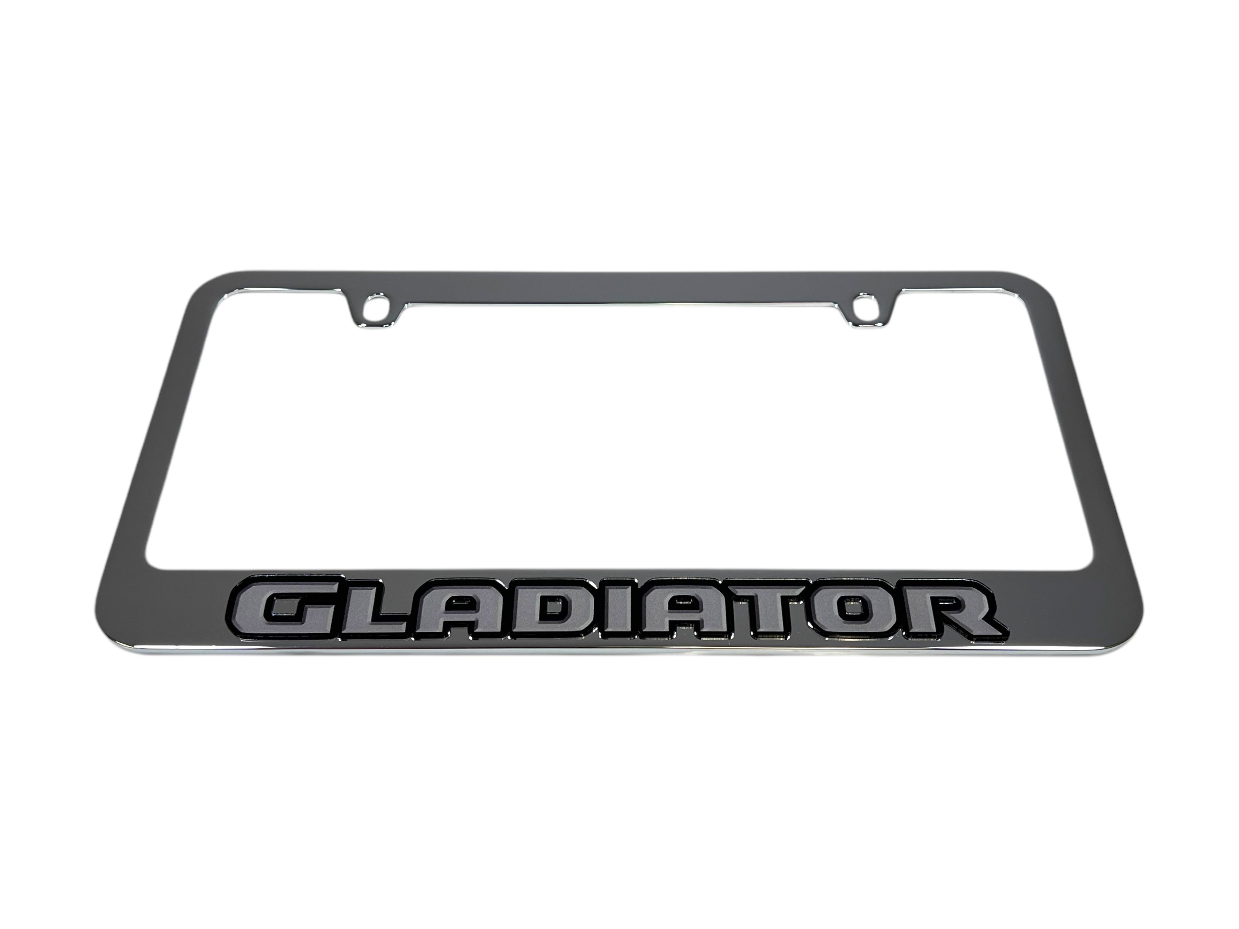 Jeep Gladiator Chrome License Plate Frame