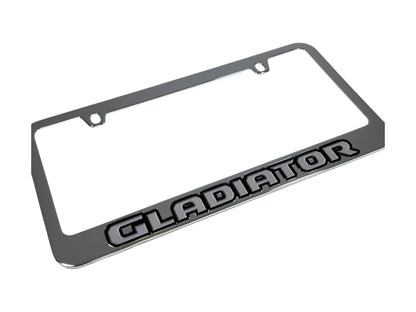 Jeep Gladiator Chrome License Plate Frame