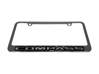 Jeep Compass Chrome License Plate Frame