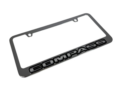 Jeep Compass Chrome License Plate Frame