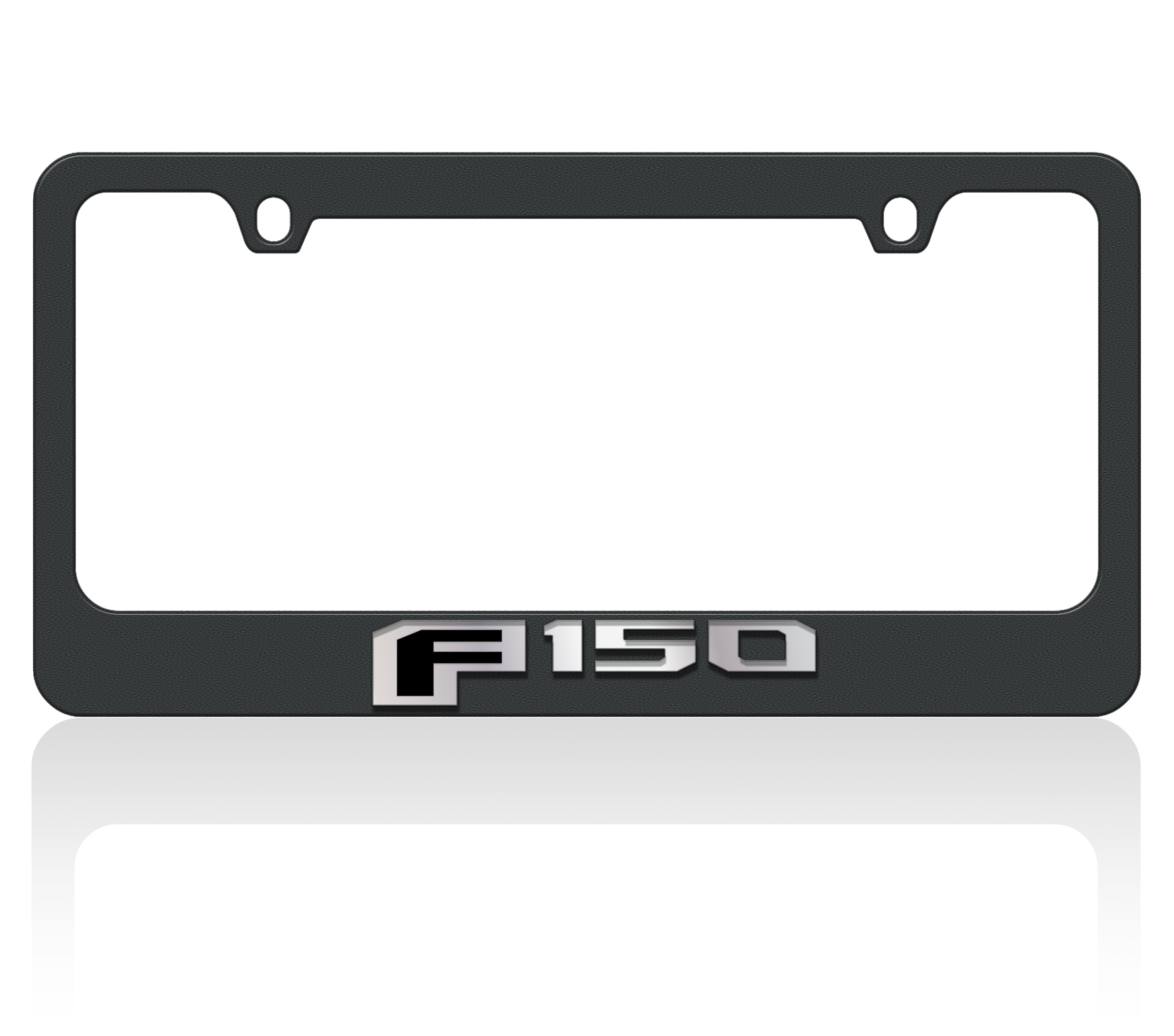 2015 Ford F-150 Black License Plate Frame