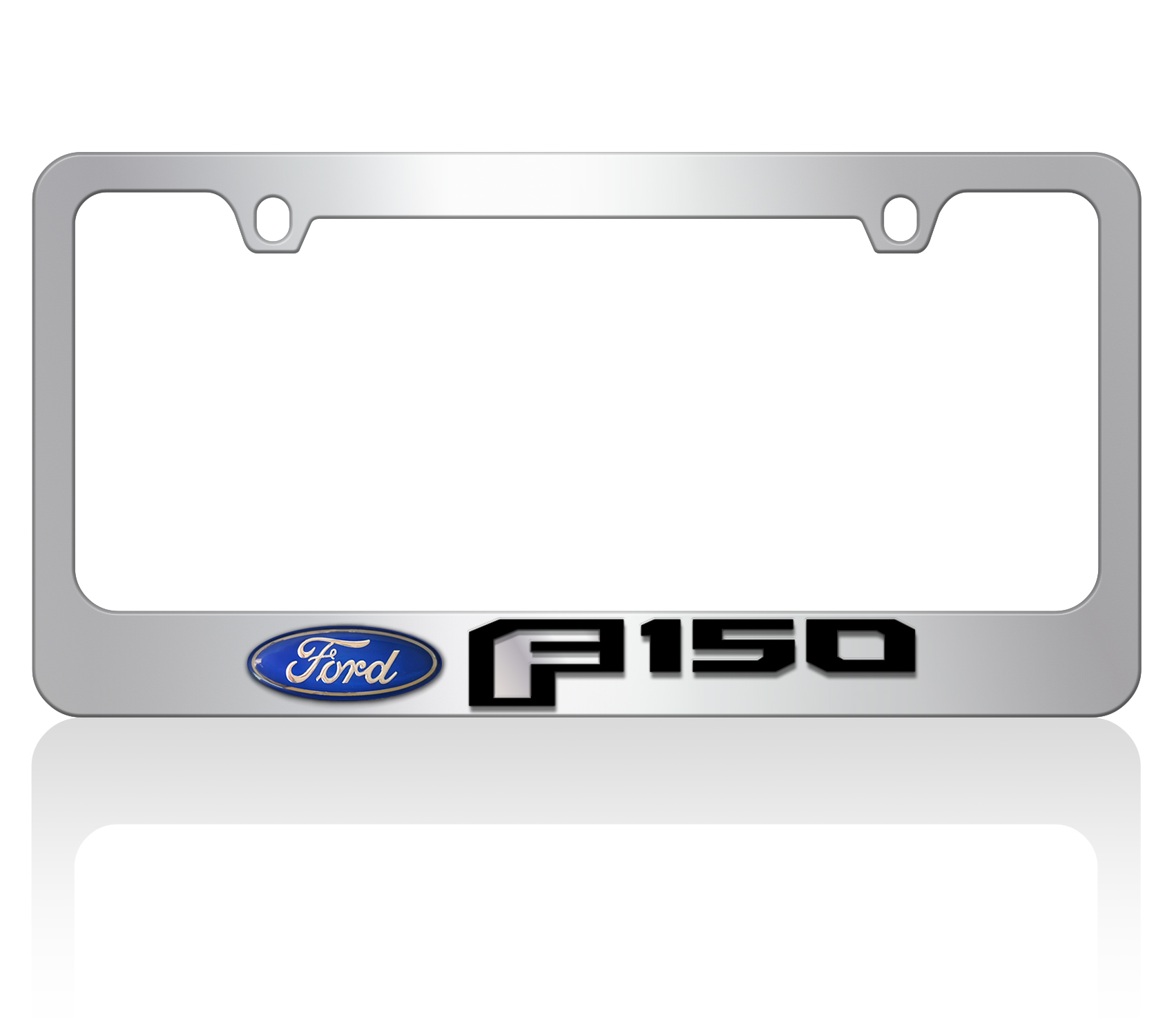 2015 Ford F-150 Chrome License Plate Frame