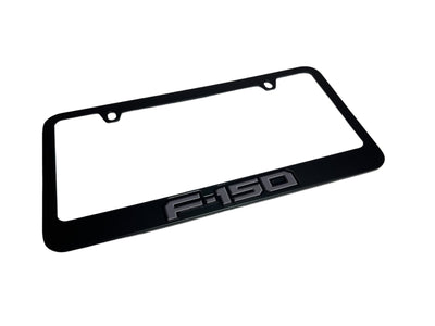 Ford F-150 Black License Plate Frame
