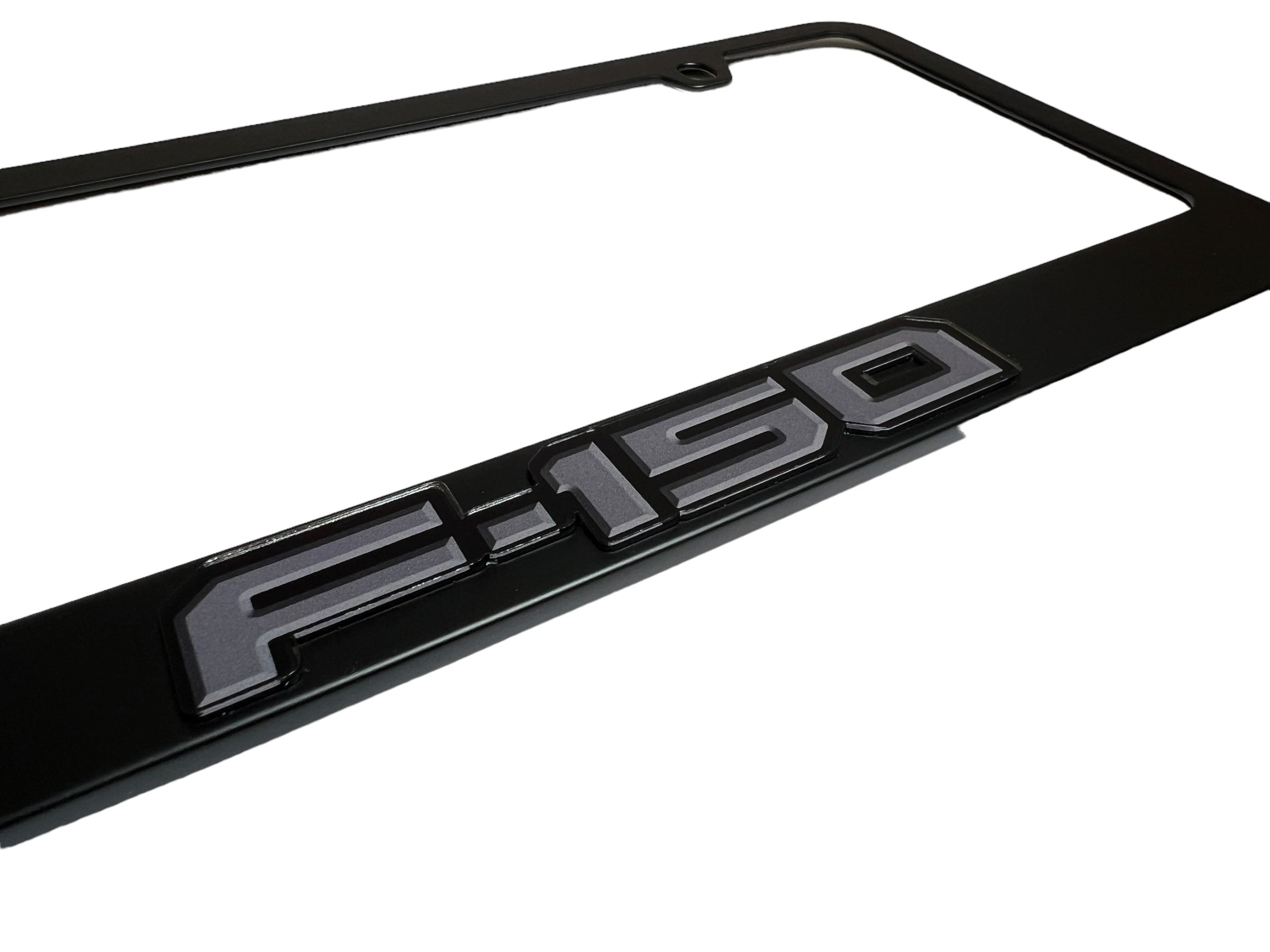 Ford F-150 Black License Plate Frame