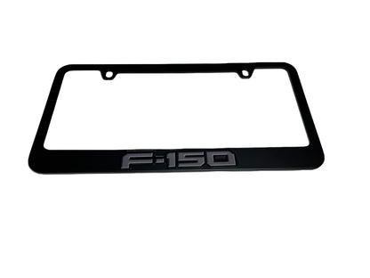 Ford F-150 Black License Plate Frame