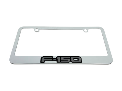 Ford F-150 White License Plate Frame
