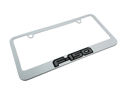 Ford F-150 White License Plate Frame
