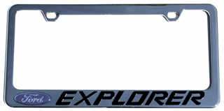 Ford Explorer License Plate Frame