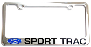 Ford Sport Trac Chrome License Plate