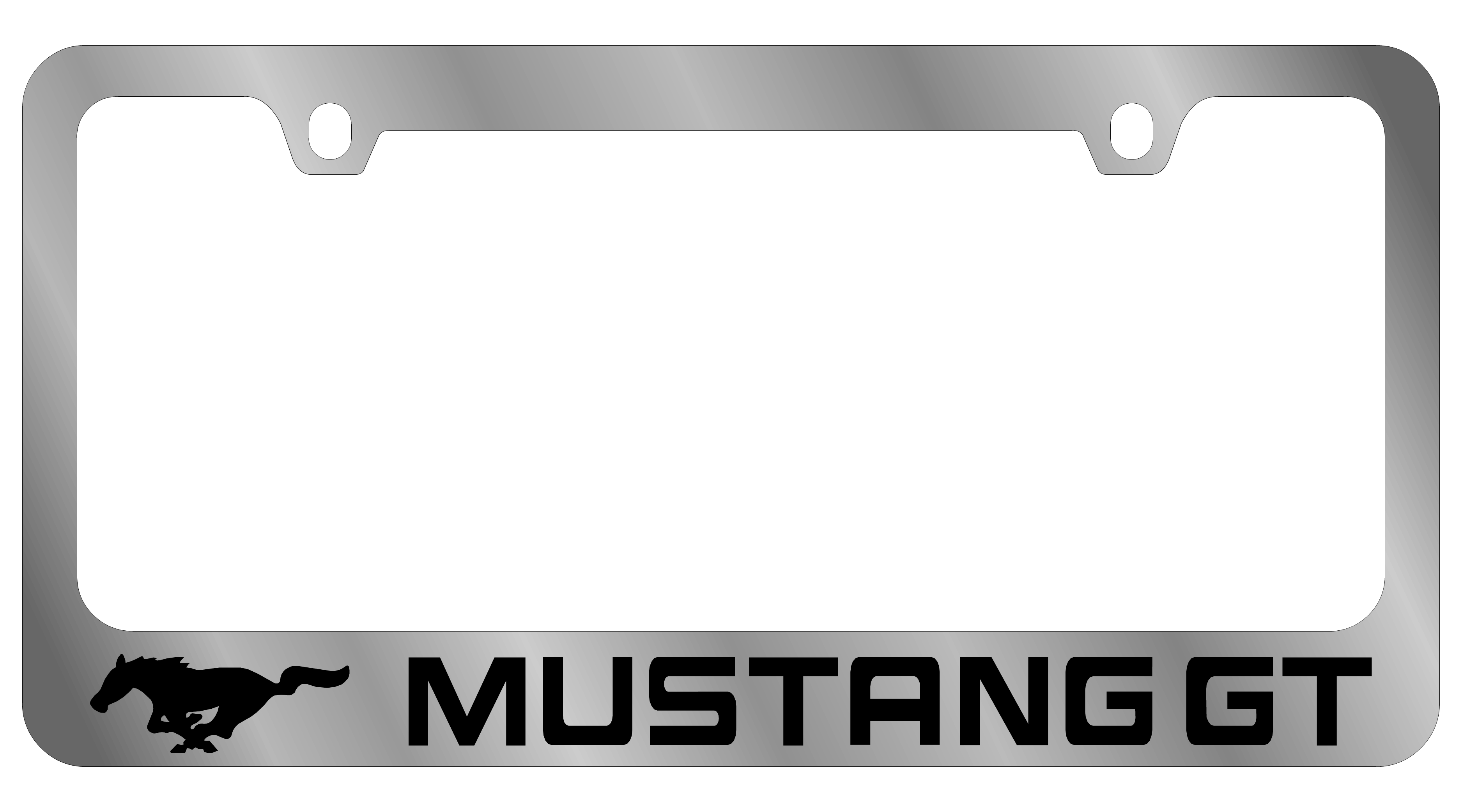 Ford Mustang GT Chrome License Plate Frame