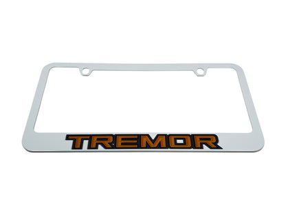 Ford Tremor White License Plate Frame