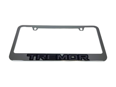 Ford Tremor Blacked Out Chrome License Plate Frame